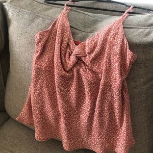 Abercrombie & Fitch Small Red Floral Cami